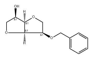 (3R,3aR,6R,6aR)-6-(benzyloxy)-hexahydrofuro[3,2-b]furan-3-ol Structure