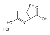 N-acetyl-cysteine Structure