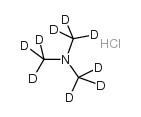 Trimethylammonium chloride-d9结构式