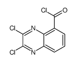2,3-dichloroquinoxaline-5-carbonyl chloride结构式