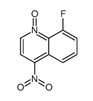 8-Fluoro-4-nitroquinoline 1-oxide结构式