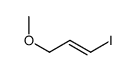 1-iodo-3-methoxyprop-1-ene Structure