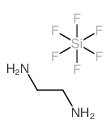 ethane-1,2-diamine compound with hexafluoro-l6-silane (1:1)结构式