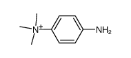 4-trimethylammonium aniline Structure