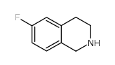 6-氟-1,2,3,4-四氢异喹啉结构式