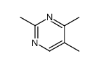 Pyrimidine, 2,4,5-trimethyl- (6CI,8CI,9CI) Structure