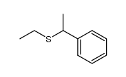 α-methylbenzyl ethyl sulfide Structure
