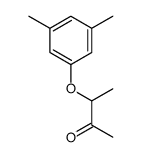 3-(3,5-Dimethylphenoxy)-2-butanone结构式