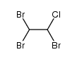 1,1,2-tribromo-2-chloro-ethane结构式