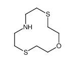 1-oxa-4,10-dithia-7-azacyclododecane结构式