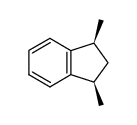 cis-1,3-dimethylindane Structure