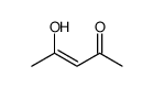 4-hydroxypent-3-en-2-one结构式
