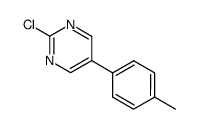 2-chloro-5-(p-tolyl)pyrimidine结构式