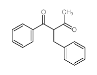 1,3-Butanedione,1-phenyl-2-(phenylmethyl)-结构式