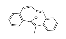 14-methyl-6,13-epioxido-dibenzo[b,f]azecine结构式