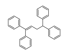 1,1,4,4-tetraphenyl-but-1-ene Structure