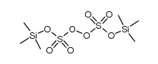 Bis(trimethylsilyl)peroxodisulfat Structure