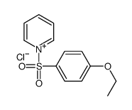 1-(4-ethoxyphenyl)sulfonylpyridin-1-ium,chloride Structure