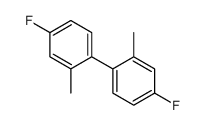 4-fluoro-1-(4-fluoro-2-methylphenyl)-2-methylbenzene结构式