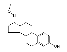 3-Hydroxyestra-1,3,5(10)-trien-17-one O-methyl oxime结构式