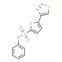 Phenyl 5-(1,2,3-thiadiazol-4-yl)-2-thiophenesulfonate picture