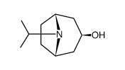 exo-8-(1-methylethyl)-8-azabicyclo<3.2.1>octan-3-ol结构式