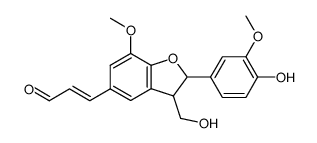 dehydro-diconiferyl aldehyde Structure