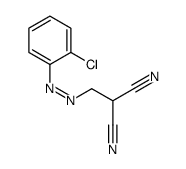 2-[[(2-chlorophenyl)diazenyl]methyl]propanedinitrile Structure