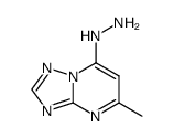 7-HYDRAZINO-5-METHYL[1,2,4]TRIAZOLO[1,5-A]PYRIMIDINE picture