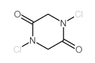 2,5-Piperazinedione,1,4-dichloro- structure