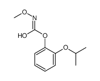 (2-propan-2-yloxyphenyl) N-methoxycarbamate Structure