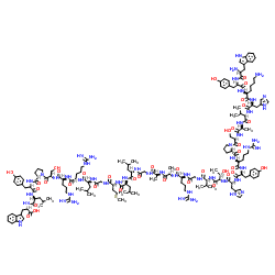 Neuropeptide W-30 (human) trifluoroacetate salt结构式