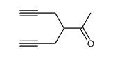 5-Hexyn-2-one, 3-(2-propynyl)- (7CI,9CI) Structure