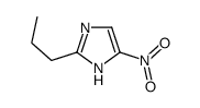 5-nitro-2-propyl-1H-imidazole结构式