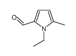 1-ethyl-5-methyl-1H-pyrrole-2-carbaldehyde(SALTDATA: FREE)结构式
