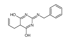 2-(benzylamino)-5-prop-2-enyl-1H-pyrimidine-4,6-dione结构式