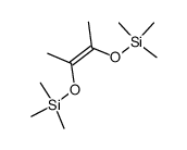 2,3-bis(trimethylsiloxy)-2-butene Structure