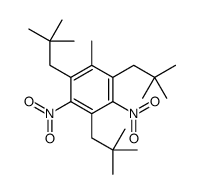 1,3,5-tris(2,2-dimethylpropyl)-2-methyl-4,6-dinitrobenzene Structure