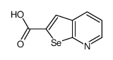 selenopheno[2,3-b]pyridine-2-carboxylic acid Structure