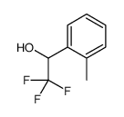 2,2,2-Trifluoro-1-(2-methylphenyl)ethan-1-ol Structure