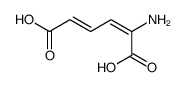 2-aminohexa-2,4-dienedioic acid结构式