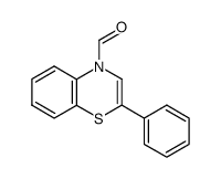 2-phenyl-4-formyl-1,4-benzothiazine Structure