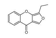 3-Ethyl-furo[3,4-b]chromen-9-one Structure