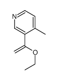 3-(1-Ethoxyvinyl)-4-methylpyridine Structure