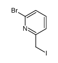 2-bromo-6-(iodomethyl)pyridine结构式