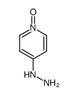 Pyridine, 4-hydrazino-, 1-oxide (6CI,9CI) Structure