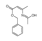 benzyl 3-acetamidobut-2-enoate结构式