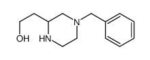 2-(4-Benzylpiperazin-2-yl)ethanol Structure