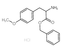 benzyl 2-amino-3-(4-methoxyphenyl)propanoate structure