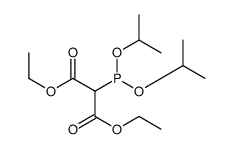 diethyl 2-di(propan-2-yloxy)phosphanylpropanedioate结构式